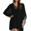 La Blanca Capri Lace Front Caftan Dress