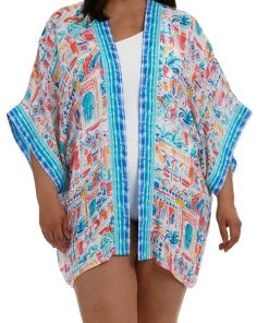 La Blanca Cover Ups Terra Italia Kimono