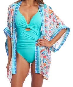 La Blanca Cover Ups Terra Italia Kimono