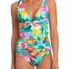 La Blanca Tropea Breeze Twist Tie Back Tankini Tops