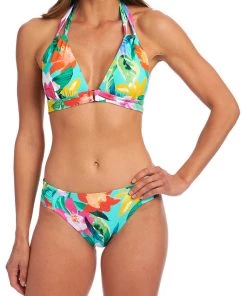 La Blanca Tops Tropea Breeze Halter Triangle Top