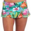 La Blanca Tropea Breeze Ruffle Skirted Bottom
