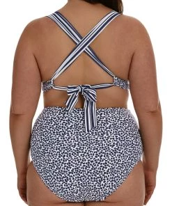 La Blanca Apulia Mix Twist Front Crossback Top Tops