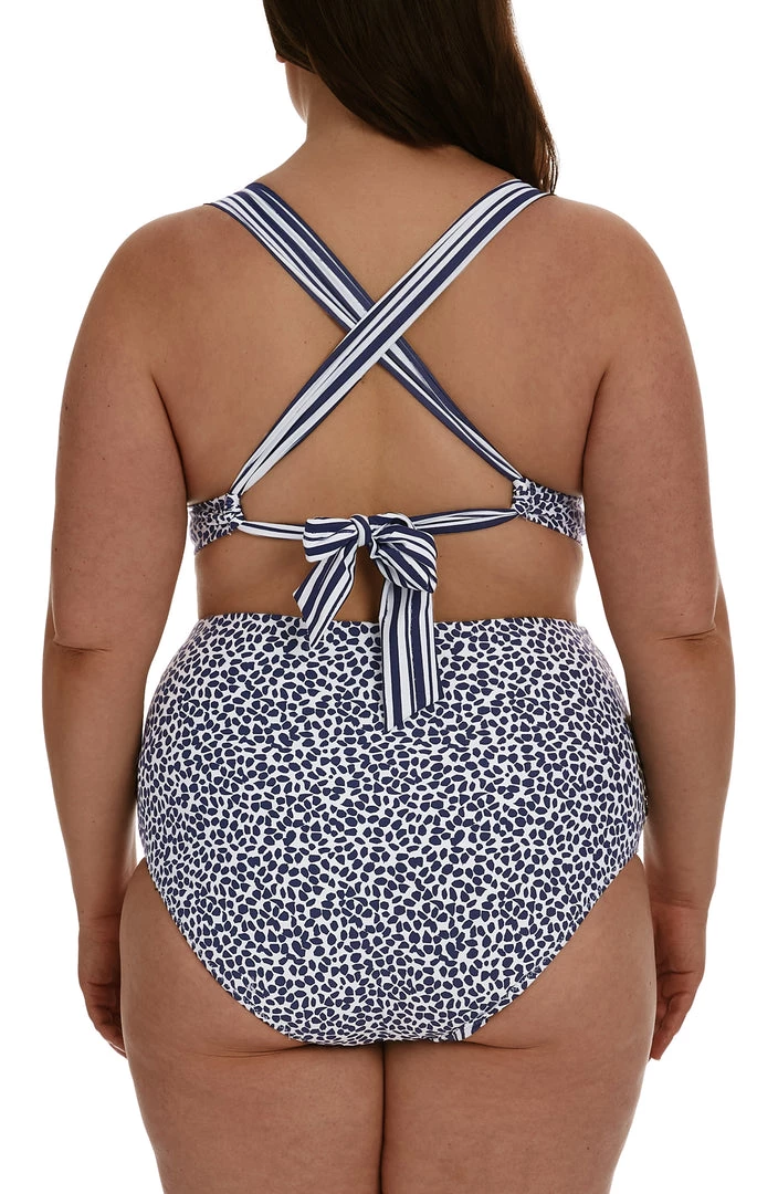 La Blanca Apulia Mix Twist Front Crossback Top Tops