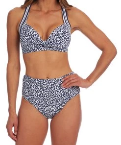 La Blanca Apulia Mix Twist Front Crossback Top Tops