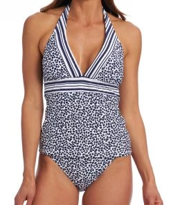 La Blanca Apulia Mix Halter Tankini Top Tops