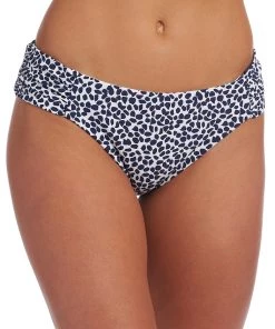 La Blanca Apulia Mix Reversible Side Shirred Hipster Bottom Bottoms