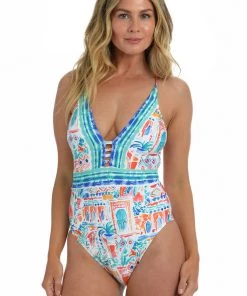 La Blanca Terra Italia Plunge One Piece