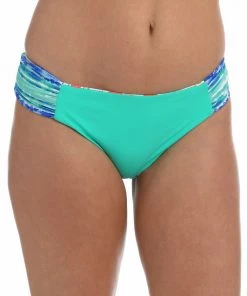 La Blanca Terra Italia Reversible Side Shirred Hipster Bottom