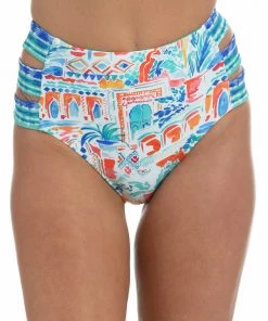 La Blanca Terra Italia Reversible High Waist Bottom