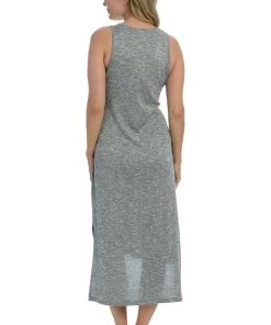 La Blanca Cover Ups Beach Cozy Tie Front Midi Dress