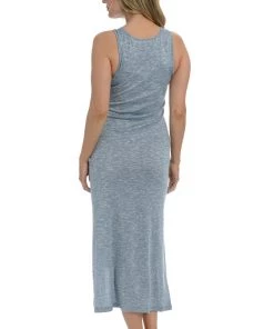 La Blanca Cover Ups Beach Cozy Tie Front Midi Dress