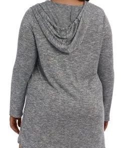 La Blanca Beach Cozy Hooded Sweater Cover-Up Tunic Cover Ups