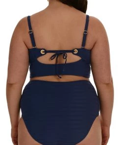 La Blanca Linea Costa Bandeau Midkini Top