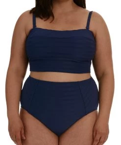La Blanca Linea Costa Bandeau Midkini Top