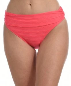 La Blanca Bottoms Linea Costa Shirred Band Hipster Bottom