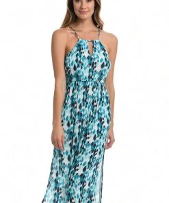 La Blanca Seaglass Shores Midi Dress Cover Ups