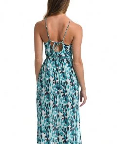 La Blanca Seaglass Shores Midi Dress Cover Ups