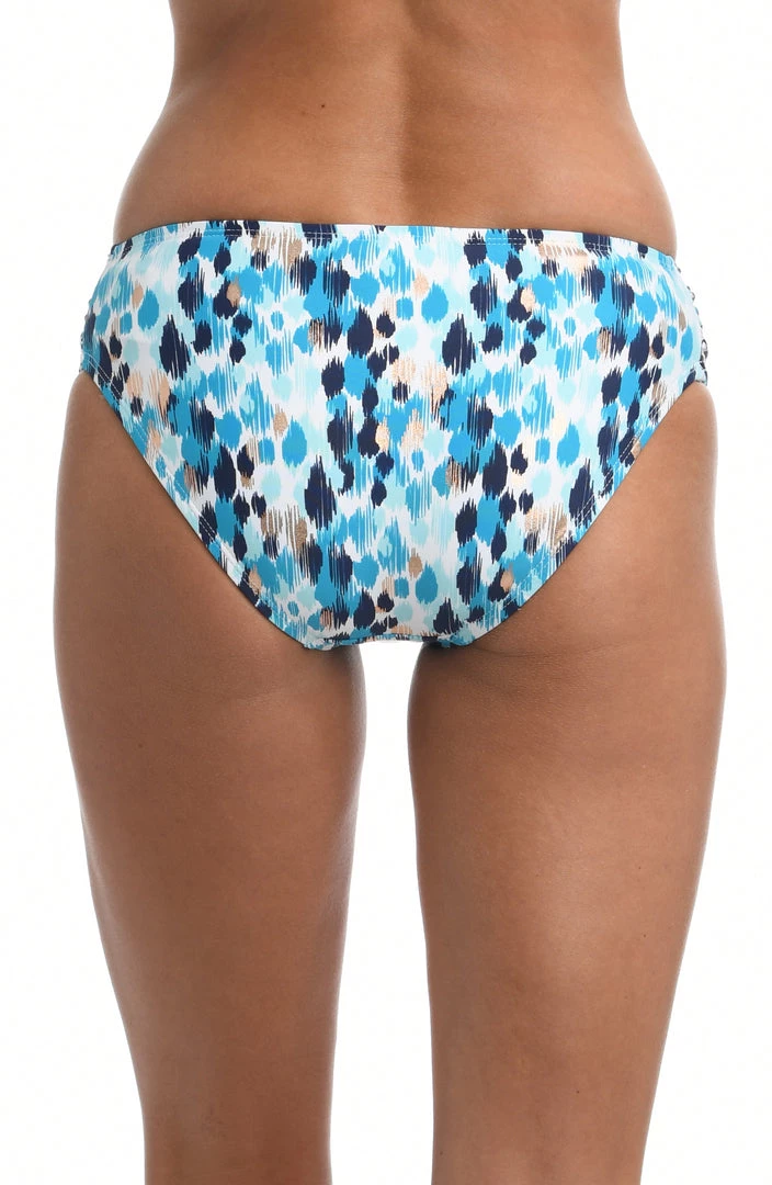 La Blanca Bottoms Seaglass Shores Side Shirred Hipster Bottom