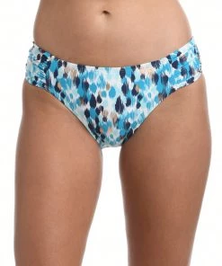 La Blanca Bottoms Seaglass Shores Side Shirred Hipster Bottom
