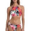 La Blanca In Full Bloom High Neck Midkini Top