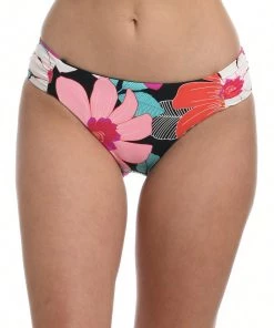 La Blanca In Full Bloom Reversible Side Shirred Hipster Bottom Bottoms