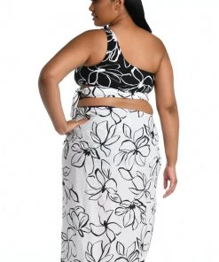 La Blanca Cover Ups Moonlit Silhouette Pareo Wrap