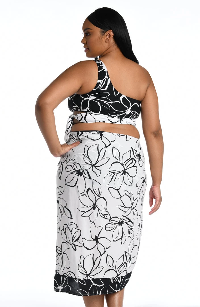 La Blanca Cover Ups Moonlit Silhouette Pareo Wrap