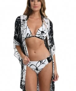 La Blanca Cover Ups Moonlit Silhouette Kimono