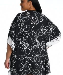 La Blanca Cover Ups Moonlit Silhouette Kimono