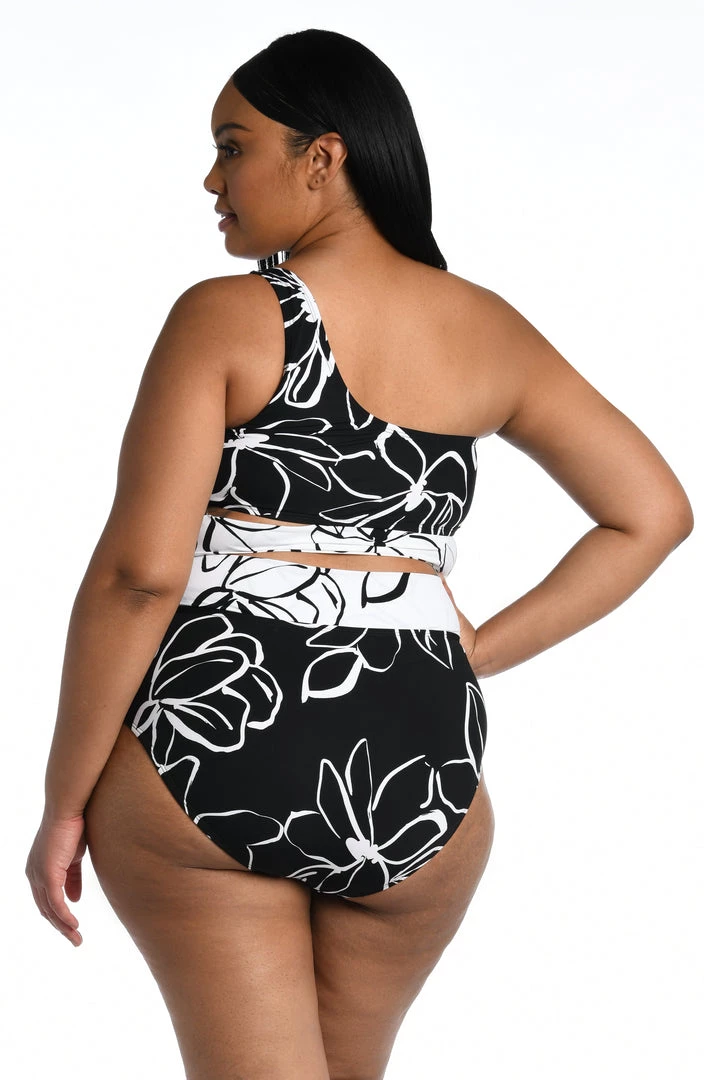 La Blanca Bottoms Moonlit Silhouette Convertible High Waist Bottom