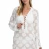 La Blanca Mod For Dot V-Neck Tunic