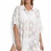 La Blanca Mod For Dot Convertible Shirt Dress Cover Ups