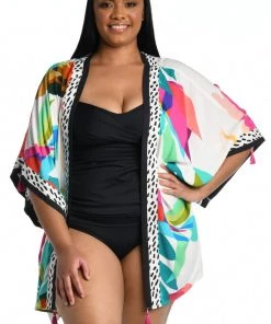 La Blanca Cover Ups Eclectic Shore Kimono