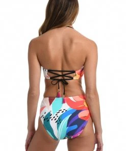 La Blanca Eclectic Shore Bandeau Bikini Top Tops