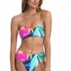 La Blanca Eclectic Shore Bandeau Bikini Top Tops
