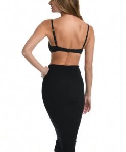 La Blanca Cover Ups Draped Darling Tie Front Wrap Skirt