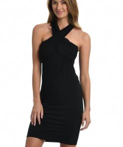 La Blanca Cover Ups Draped Darling Tie Front Wrap Skirt