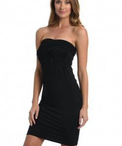 La Blanca Cover Ups Draped Darling Tie Front Wrap Skirt