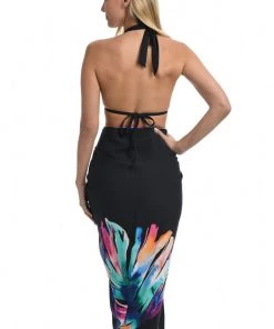 La Blanca Cover Ups Prism Palm Pareo Wrap