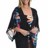 La Blanca Cover Ups Prism Palm Kimono