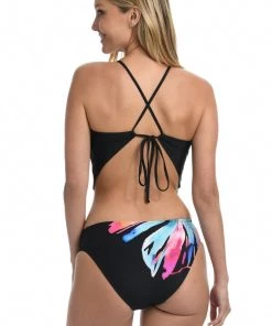 La Blanca Prism Palm Hankini Tops