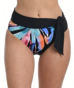 La Blanca Prism Palm Convertible High Waist Bottom Bottoms