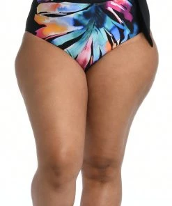 La Blanca Prism Palm Convertible High Waist Bottom Bottoms