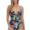 La Blanca By The Sea Twist Keyhole One Piece