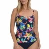 La Blanca Tops By The Sea Lingerie Strap Underwire* Tankini Top