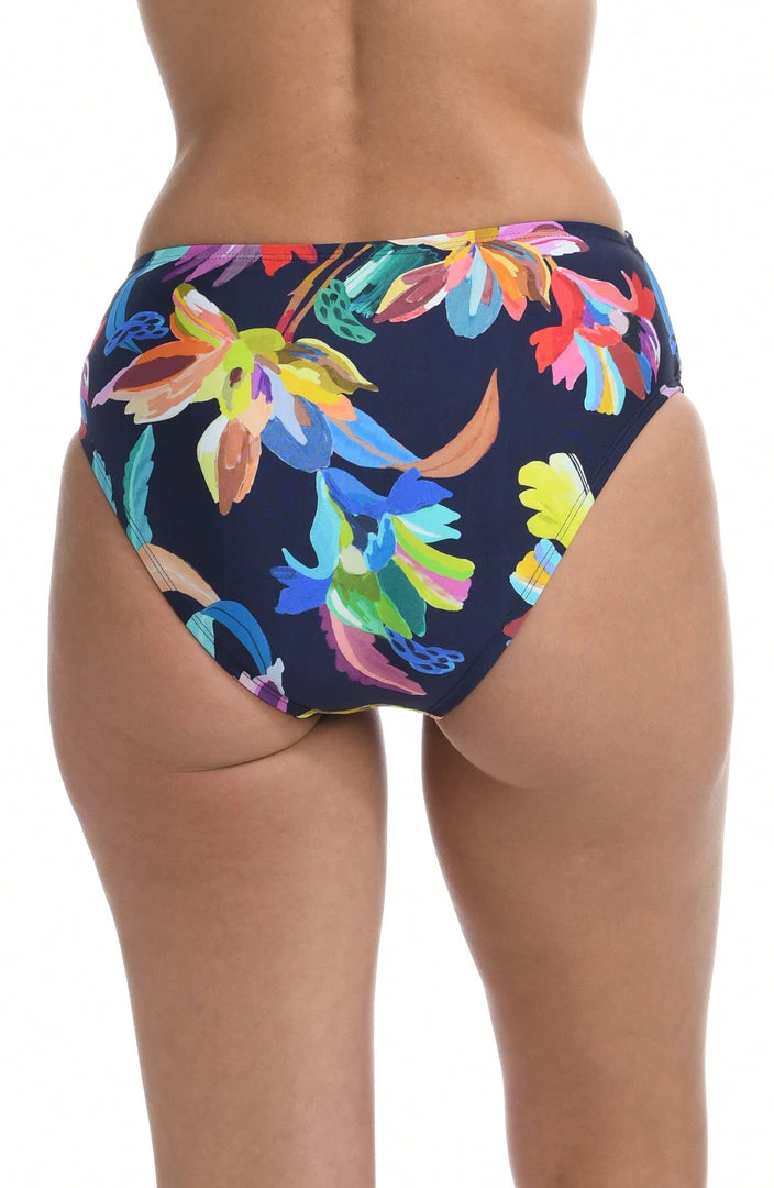 La Blanca Bottoms By The Sea Mid Waist Sash Band Bottom