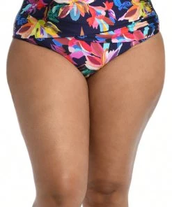 La Blanca Bottoms By The Sea Mid Waist Sash Band Bottom