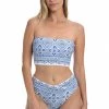 La Blanca Mediterranean Breeze Bandeau Midkini Top