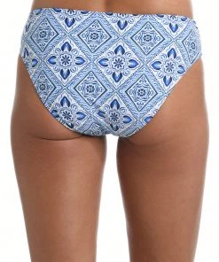 La Blanca Mediterranean Breeze Shirred Band Hipster Bottom